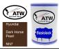 Preview: Hyundai, Dark Horse Pearl, NN7: 500ml Lackdose, von ATW Autoteile West.